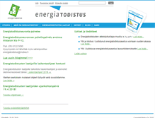 Tablet Screenshot of energiatodistus.motiva.fi